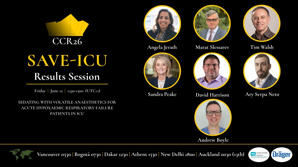 SAVE-ICU Session Flyer